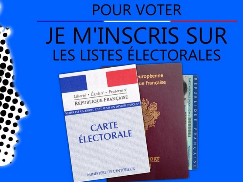 Inscription sur la liste électorale